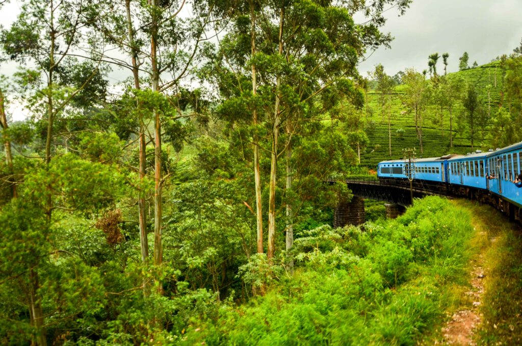 Sri Lanka cu trenul
